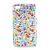 Protective PVC Case with Jewel Cover for IPhone
