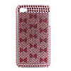 Protective PVC Case with Jewel Cover for IPhone4