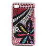 Protective PVC Case with Jewel Cover for IPhone4