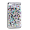 Protective PVC Case with Jewel Cover for IPhone4