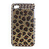 Protective PVC Case with Jewel Cover for IPhone4