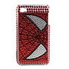 Protective PVC Case with Jewel Cover for IPhone4