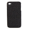 Protective PVC Case with Jewel Cover for IPhone4