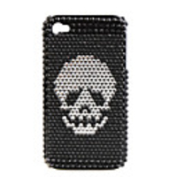 Protective PVC Case with Jewel Cover for IPhone4