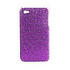 Protective PVC Case with Jewel Cover for IPhone4