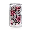 Protective PVC Case with Jewel Cover for IPhone4