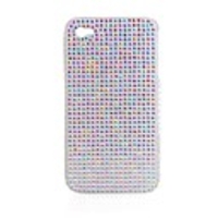 Protective PVC Case with Jewel Cover for IPhone4