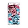 Protective PVC Case with Jewel Cover for IPhone4