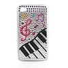 Protective PVC Case with Jewel Cover for IPhone4