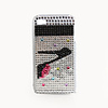 Protective PVC Case with Jewel Cover for IPhone4