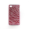 Protective PVC Case with Jewel Cover for IPhone4