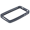Protective PVC Shell Case Screen Guards/Cleaning Clothes/Stylus for iPhone 4 (Black)