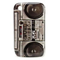 Protective Radio Cassette Pattern Case for Blackberry 8520,  8530,  9300,  9330