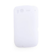 Protective Rubber Gel Silicone Case for HTC Desire S(white)