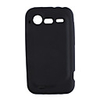 Protective Rubber Gel Silicone Case for HTC Incredible S(black)