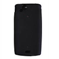 Protective Rubber Gel Silicone Case for Sony Ericsson X12(black)