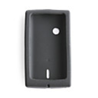 Protective Rubber Gel Silicone Case for Sony Ericsson X8(black)