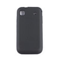 Protective Rubber Gel Silicone Case for Sumsung i9000(black)