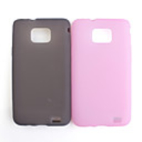 Protective Rubber Gel Silicone Case for Sumsung i9100(multicolour)