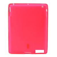 Protective Silica Gel Case for Apple iPad2 - Rose Red