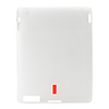 Protective Silica Gel Case for Apple iPad2 - White
