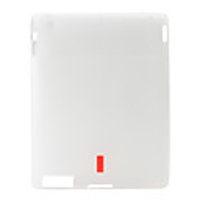 Protective Silica Gel Case for Apple iPad2 - White