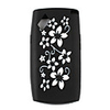 Protective Silicon Case with Flower Figure on the Back for Samsung S8500