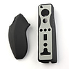 Protective Silicon Case/Sleeve for Nintendo Wii Game Remote Controller and Nunchuk (Black)