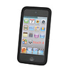 Protective Silicone Back Case for iPod Touch 4 (Black)