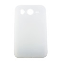 Protective Silicone Case for HTC Desier HD White