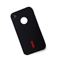 Protective Silicone Case for iPhone 4 - Black