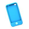 Protective Silicone Case for iPhone 4 (Light Blue)