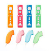 Protective Silicone Case/Skin for Nintendo Wii Remote and Nunchuk/4-Pack(BCM033)