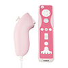 Protective Silicone Case/Skin for Nintendo Wii Remote and Nunchuk/Pink (BCM033)