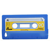 Protective Sillica Gel Tape Case for iPod Touch 4(Blue)