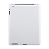 Protective Snakeskin Pattern Hard Plastic Back Case for iPad2 White