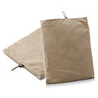 Protective Soft Cloth Pouch Case for Apple iPad (Brown)