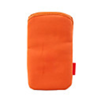Protective Soft Pouch Bag for iPhone (Orange)