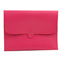 Protective Soft PU Leather Case for iPad 2 (Peach)