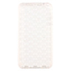 Protective Soft Silica Gel Transparent Case for iPhone4G (White)