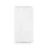Protective Soft Silica Gel Transparent Case for iPhone4G (White)
