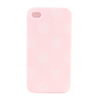 Protective Spot Pattern Ultrathin Back Case for iPhone4G (Pink)