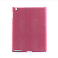 Protective Stone Pattern Hard Plastic Back Case for iPad2 Pink
