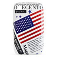 Protective The Stars and Stripes Style Case for Blackberry 8520,  8530,  9300,  9330