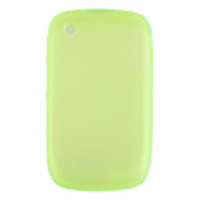 Protective TPU Case for Blackberry 8520 - Transparen Green