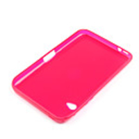 Protective TPU Case for Dell Mini Streak 7 - Rose Red