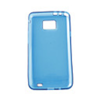 Protective TPU Leather Case for s2/i9100 - Blue