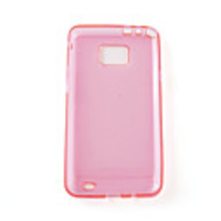 Protective TPU Leather Case for s2/i9100 - Pink
