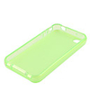 Protective Transparent Soft Case for iPhone4 (Green)