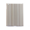 Protective Vertical Stripes Style Hard Plastic Back Case for iPad 2 White